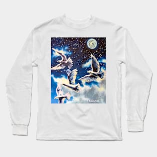 'For the Moon, A Ballet' Long Sleeve T-Shirt